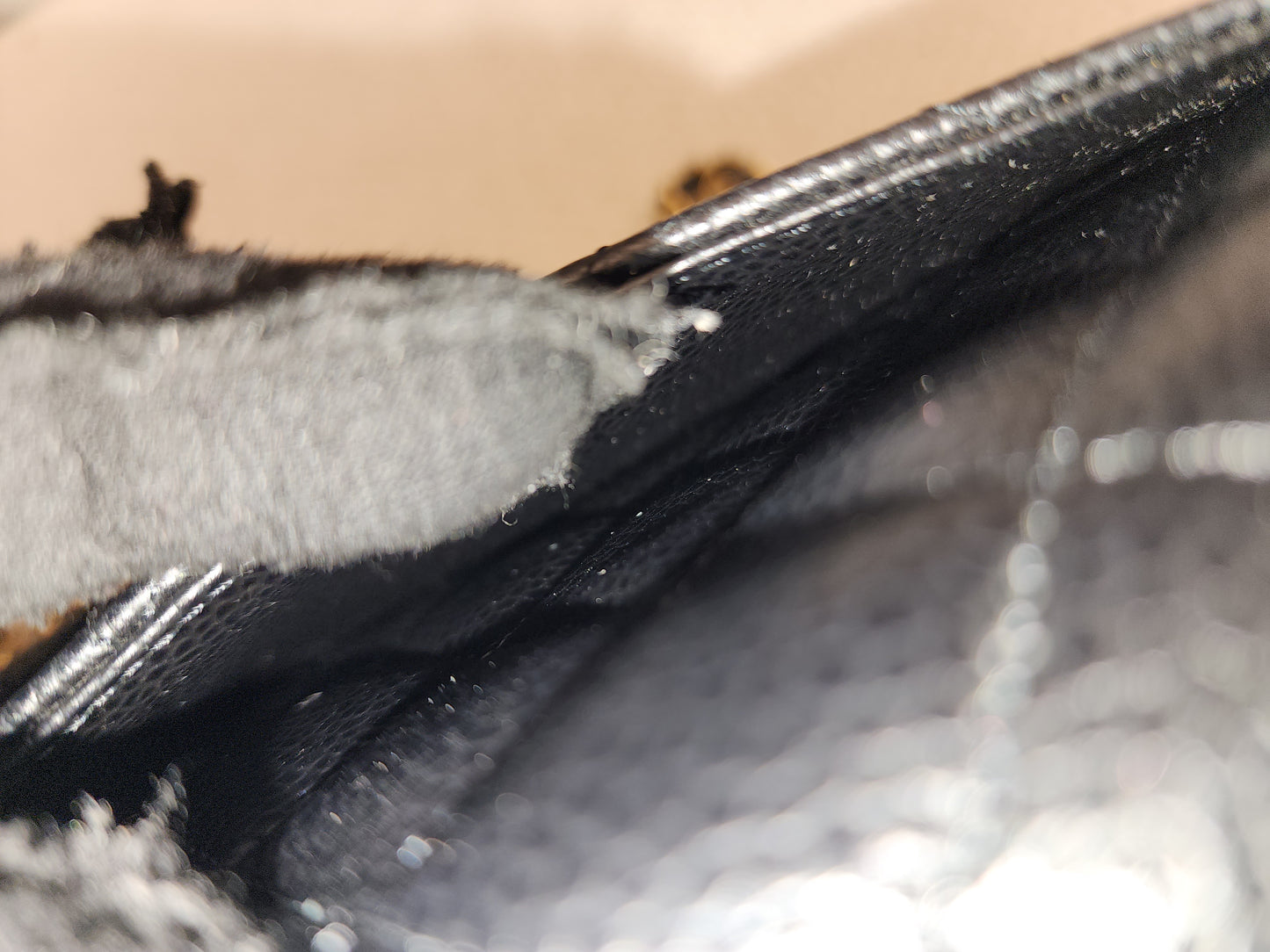 Chanel Black Caviar WOC (GHW)