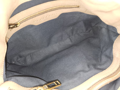 Burberry Brown House Check Parsons Hobo Bag