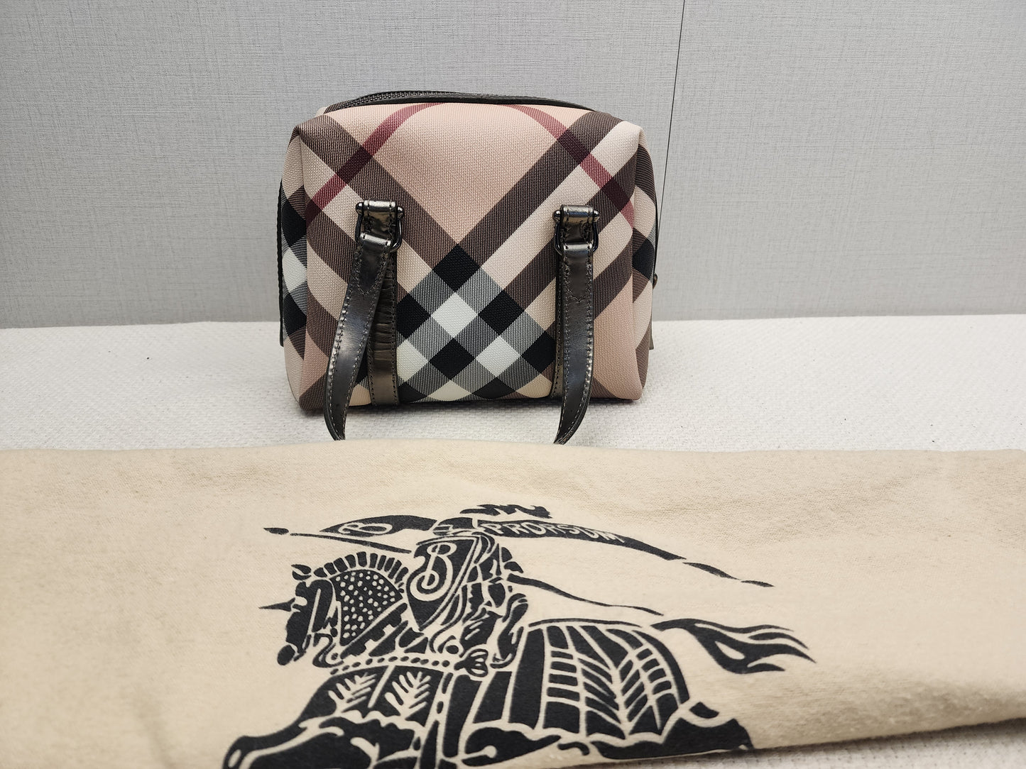 Burberry Nova Check Mini Boston