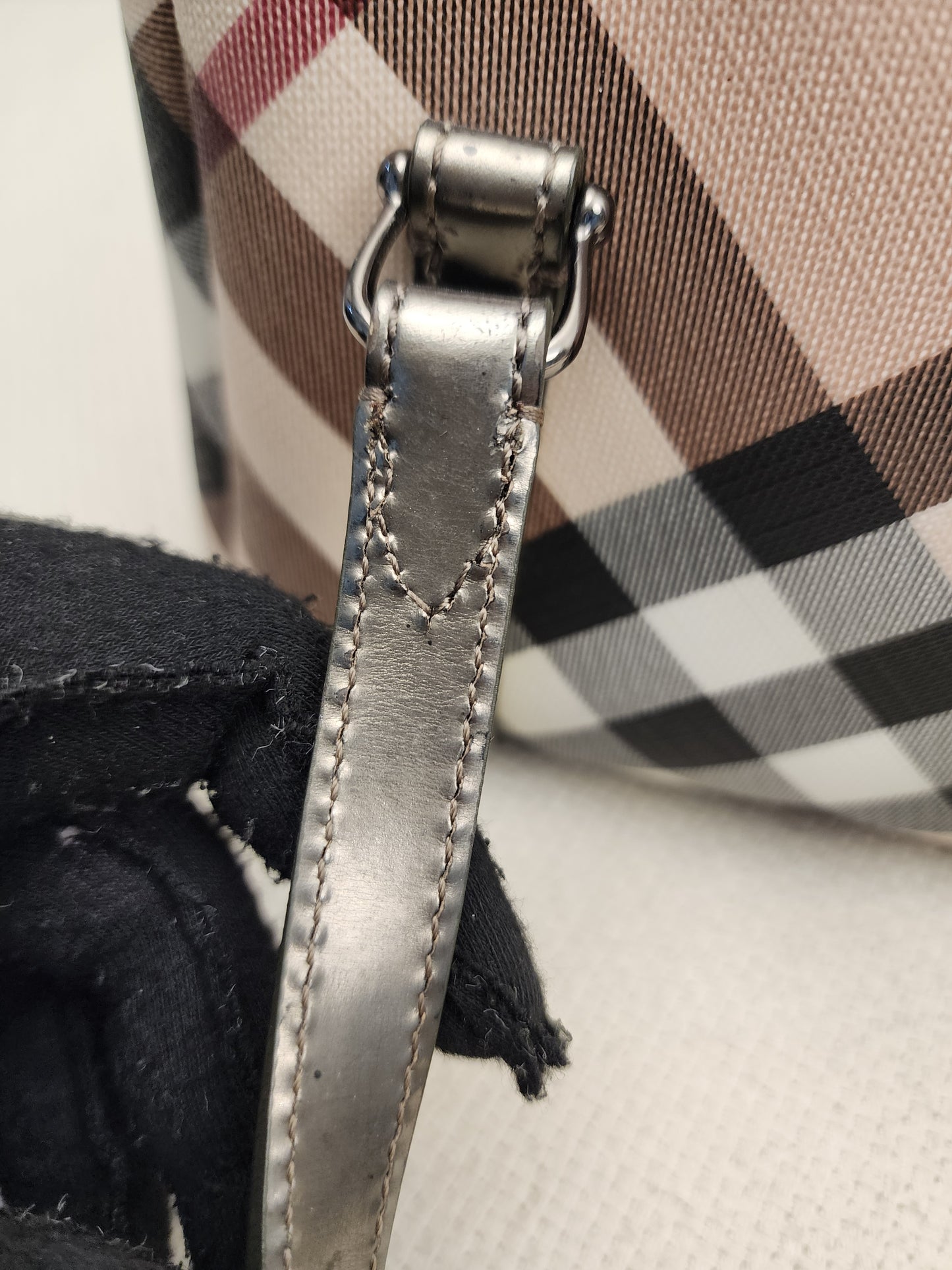 Burberry Nova Check Mini Boston