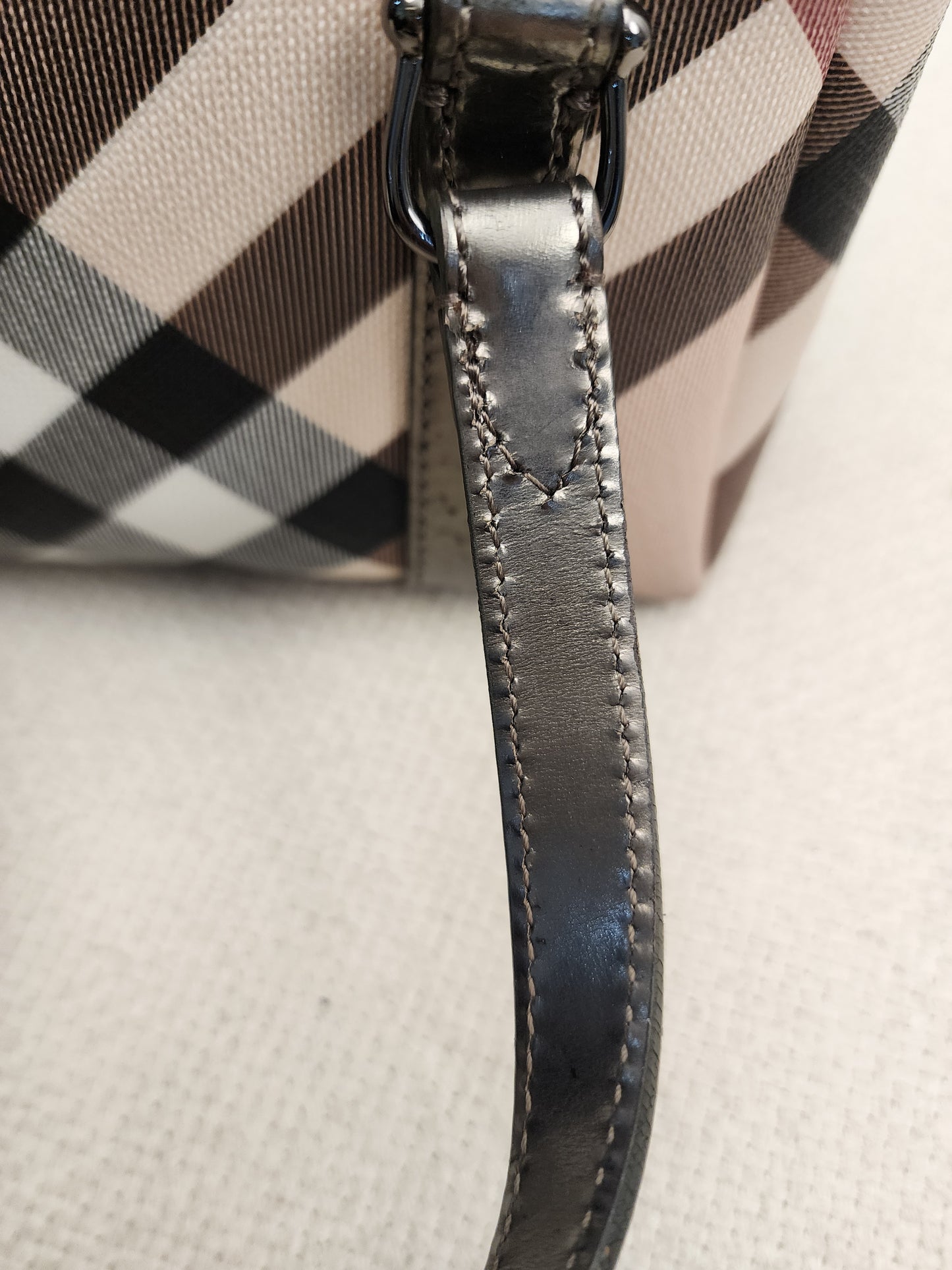 Burberry Nova Check Mini Boston