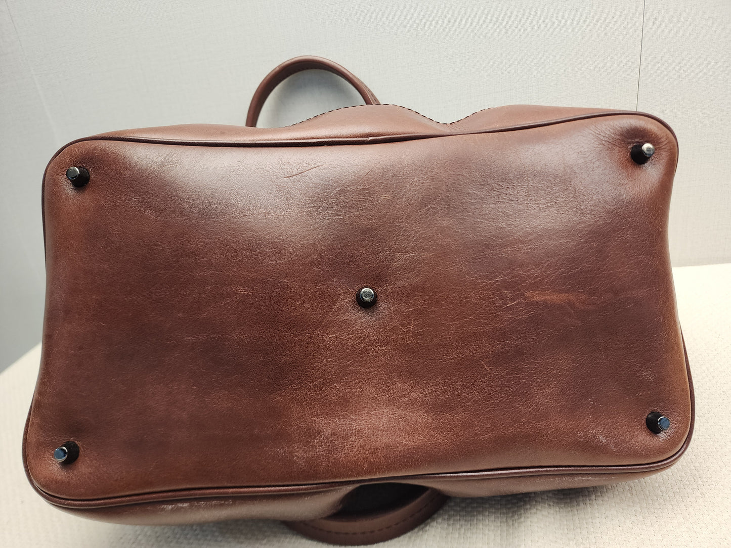 Burberry Mega Check Canvas Lowry Tote