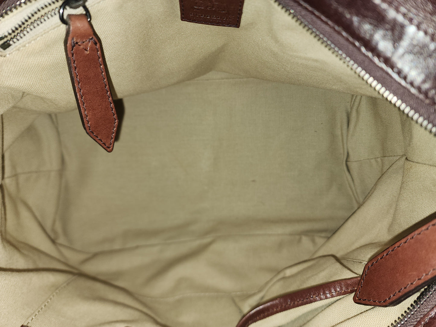 Burberry Mega Check Canvas Lowry Tote