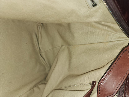 Burberry Mega Check Canvas Lowry Tote