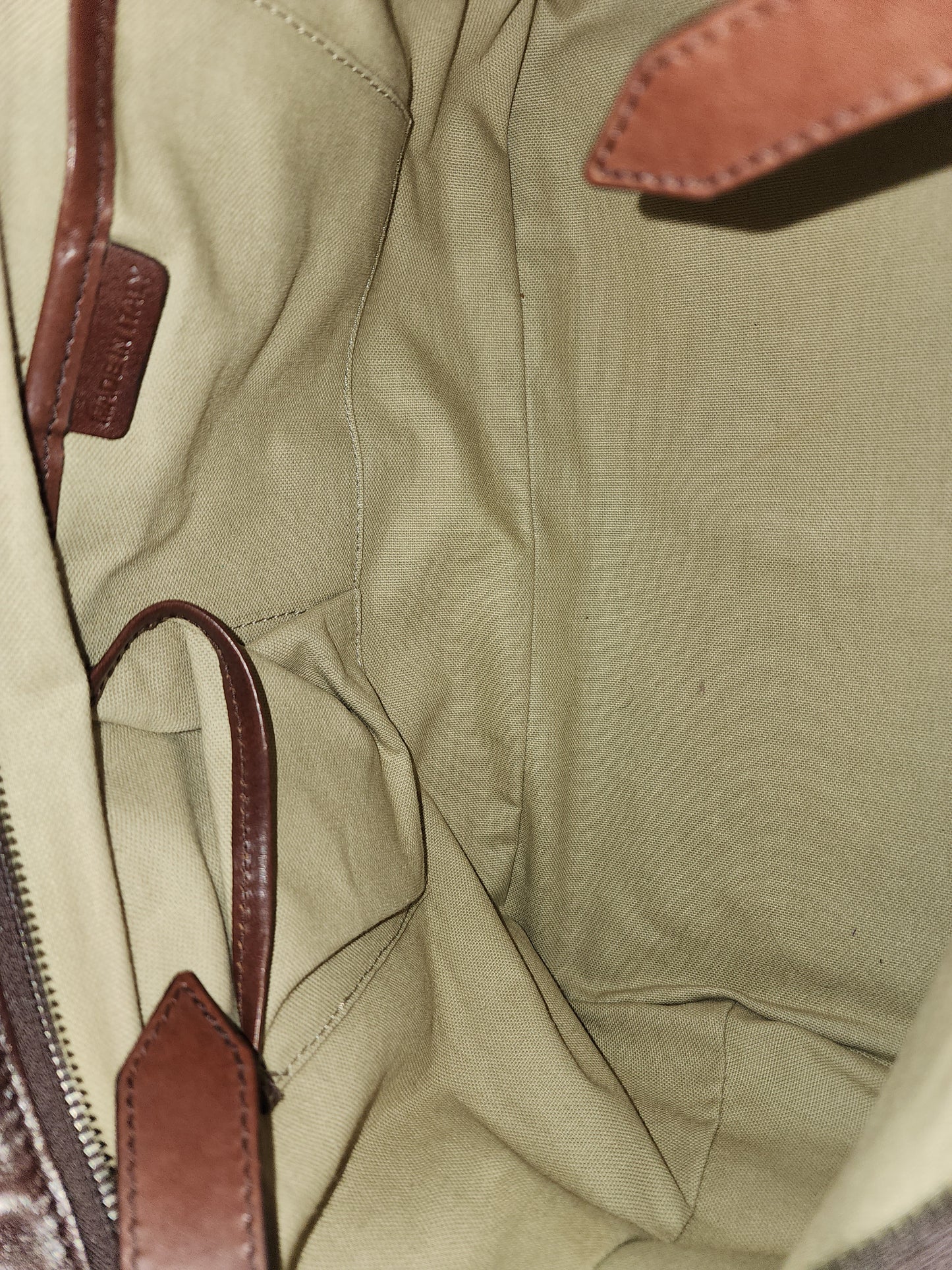 Burberry Mega Check Canvas Lowry Tote