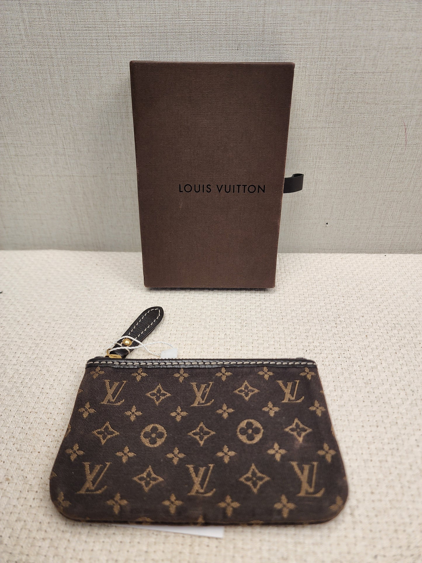 LV Minilin Canvas Key Pouch