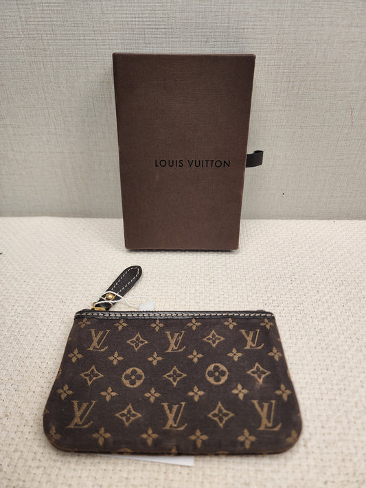 LV Minilin Canvas Key Pouch