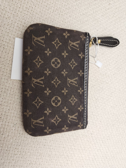LV Minilin Canvas Key Pouch