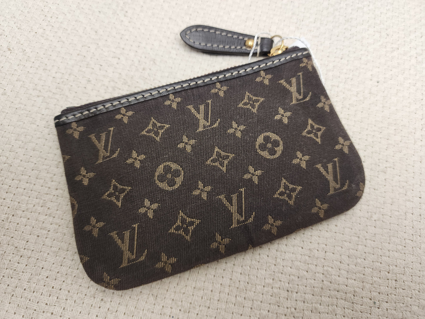 LV Minilin Canvas Key Pouch