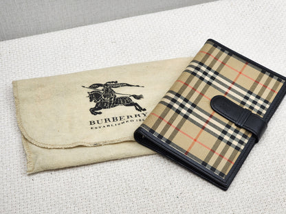 Burberry Nova Check 6-ring Agenda Planner