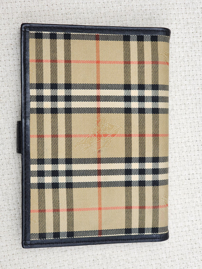 Burberry Nova Check 6-ring Agenda Planner