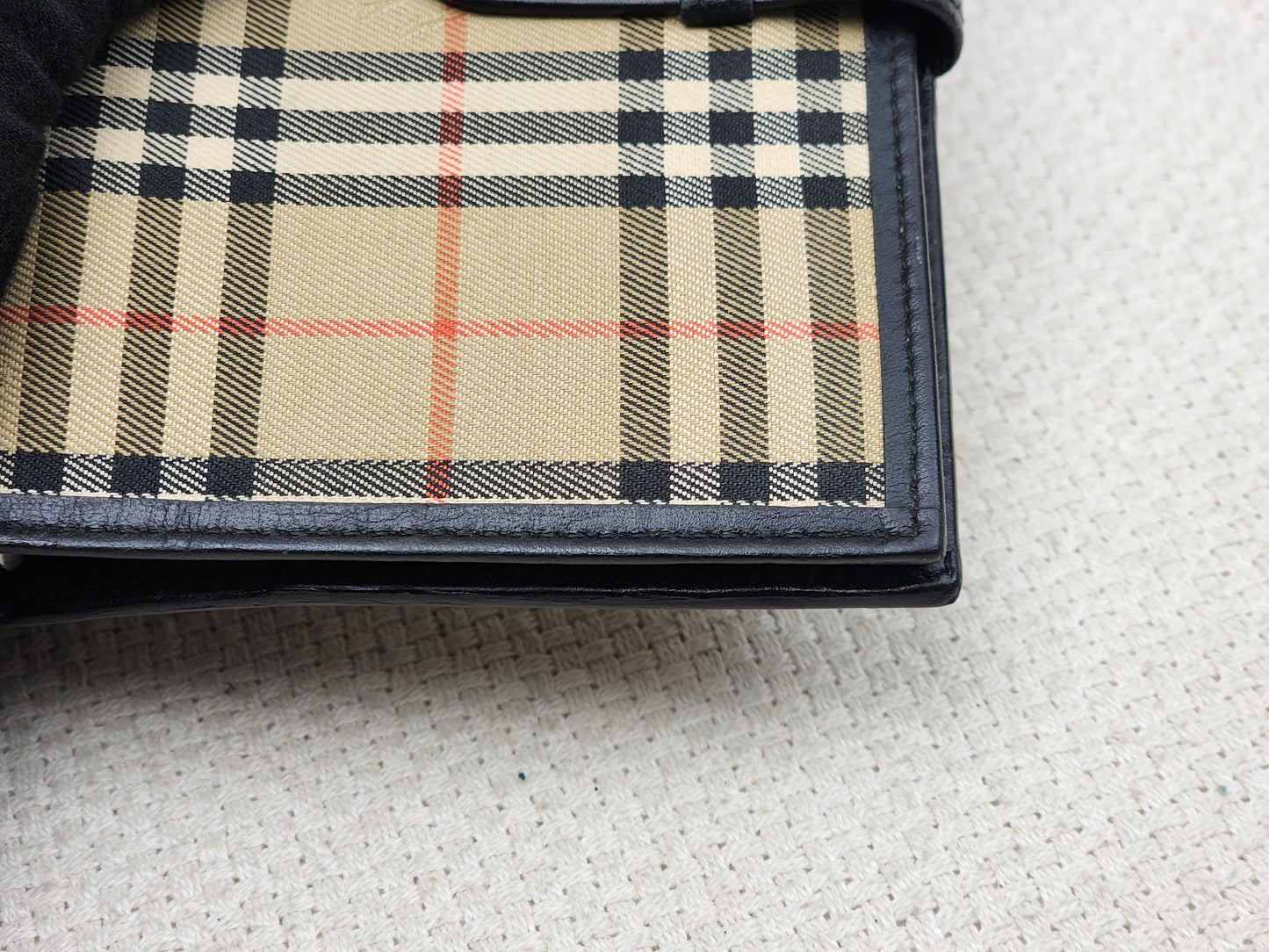 Burberry Nova Check 6-ring Agenda Planner