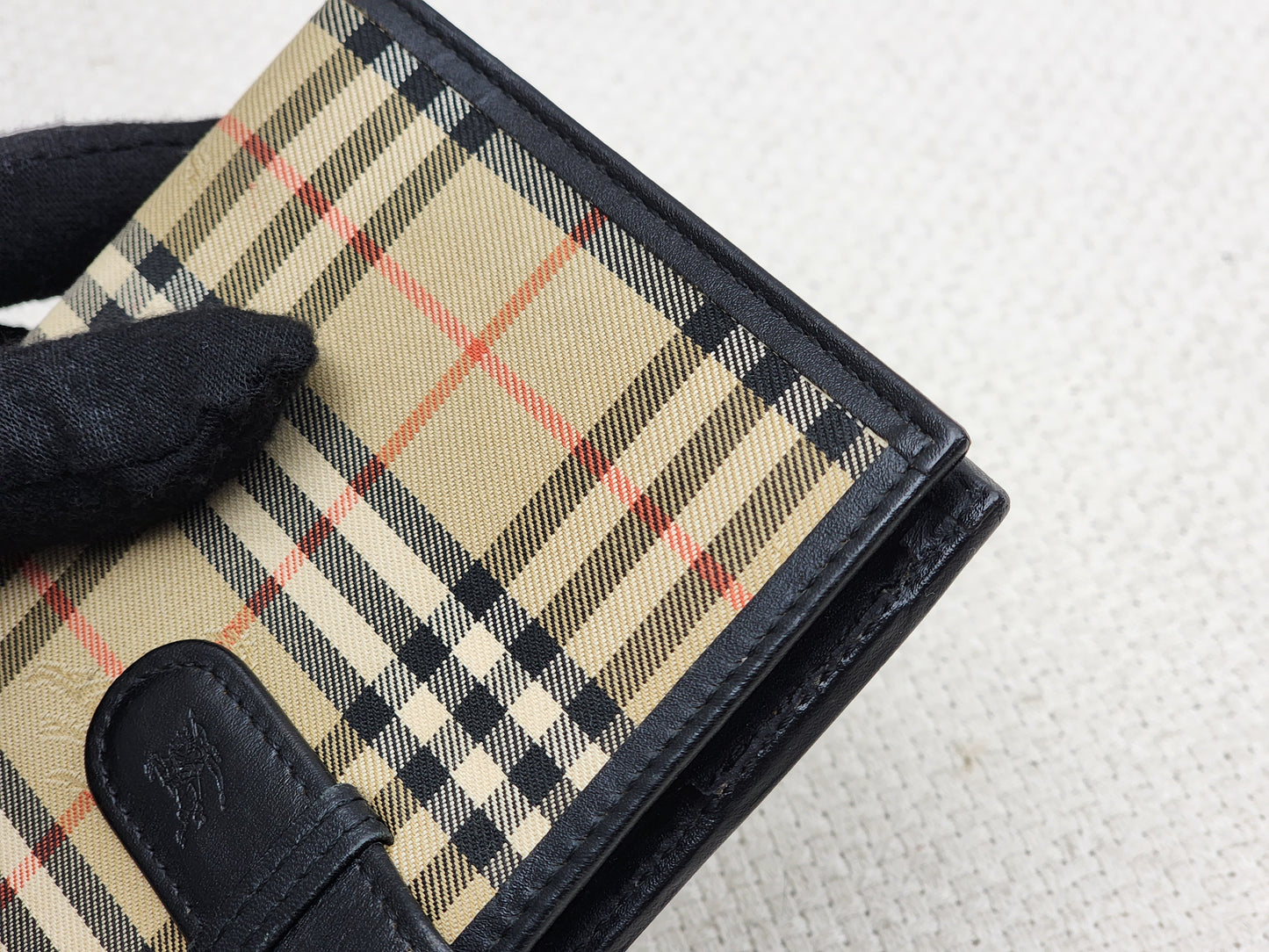 Burberry Nova Check 6-ring Agenda Planner
