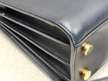 YSL Black Nano Sac De Jour (GHW)