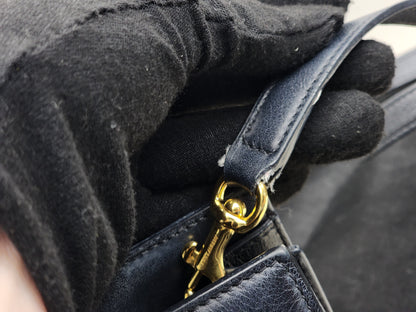 YSL Black Nano Sac De Jour (GHW)