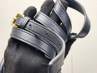 YSL Black Nano Sac De Jour (GHW)