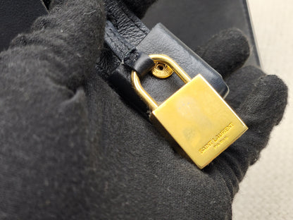 YSL Black Nano Sac De Jour (GHW)