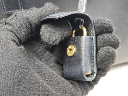 YSL Black Nano Sac De Jour (GHW)