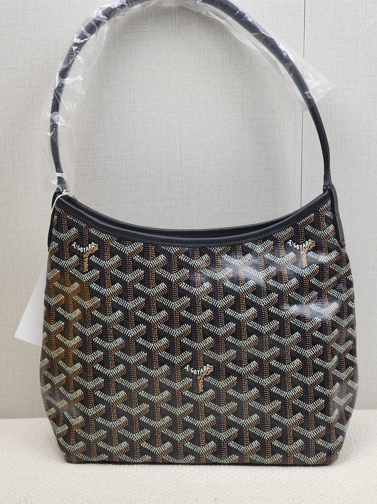 Goyard Black Boheme Mini Hobo