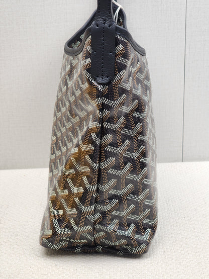 Goyard Black Boheme Mini Hobo