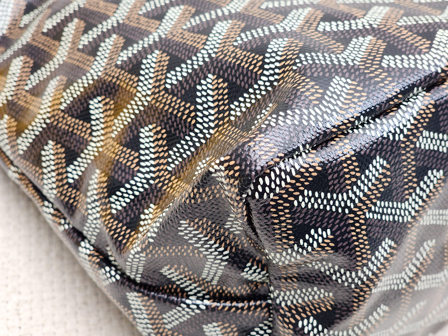 Goyard Black Boheme Mini Hobo