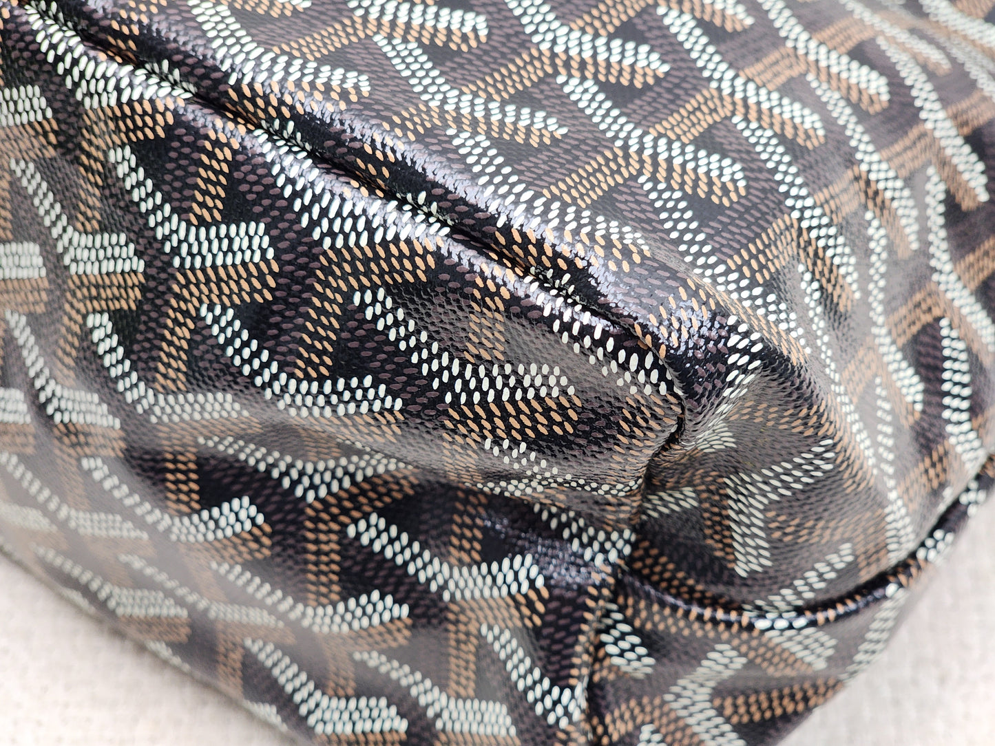 Goyard Black Boheme Mini Hobo