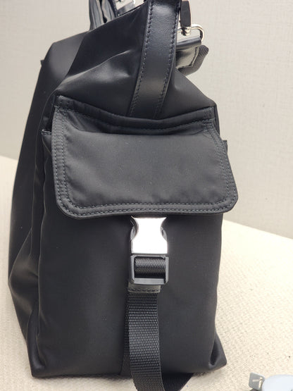 Prada Black Re-Nylon Explore Bag