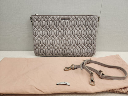 Miu Miu Matelasse Shoulder Bag