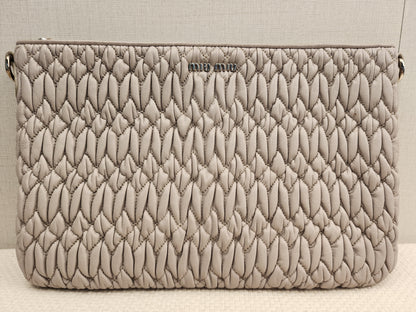 Miu Miu Matelasse Shoulder Bag