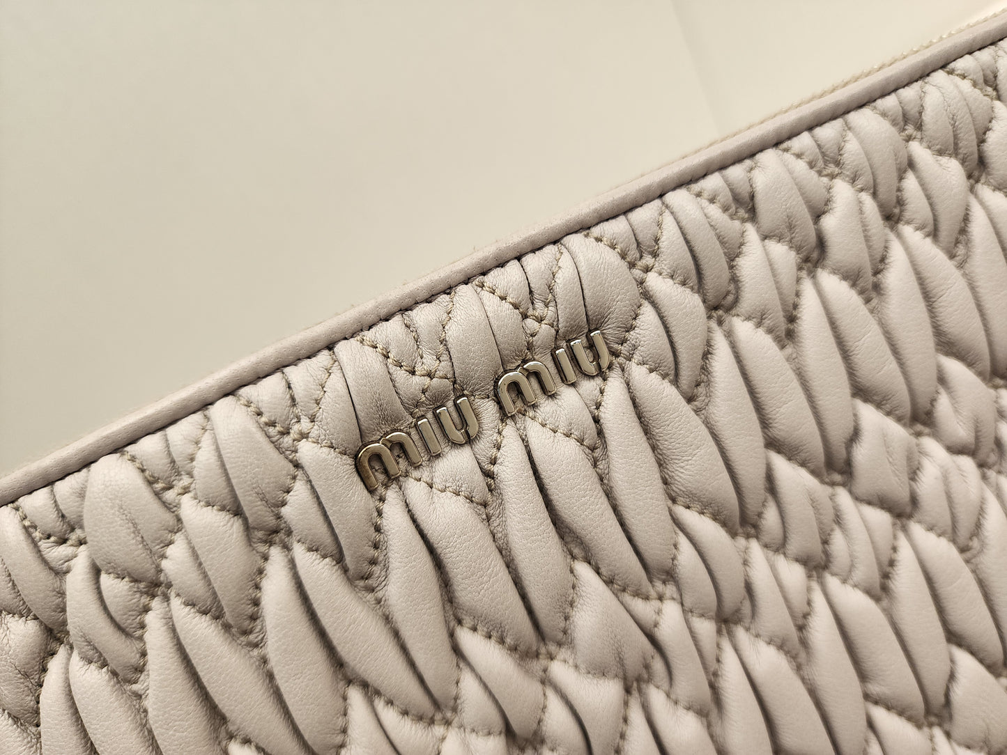 Miu Miu Matelasse Shoulder Bag
