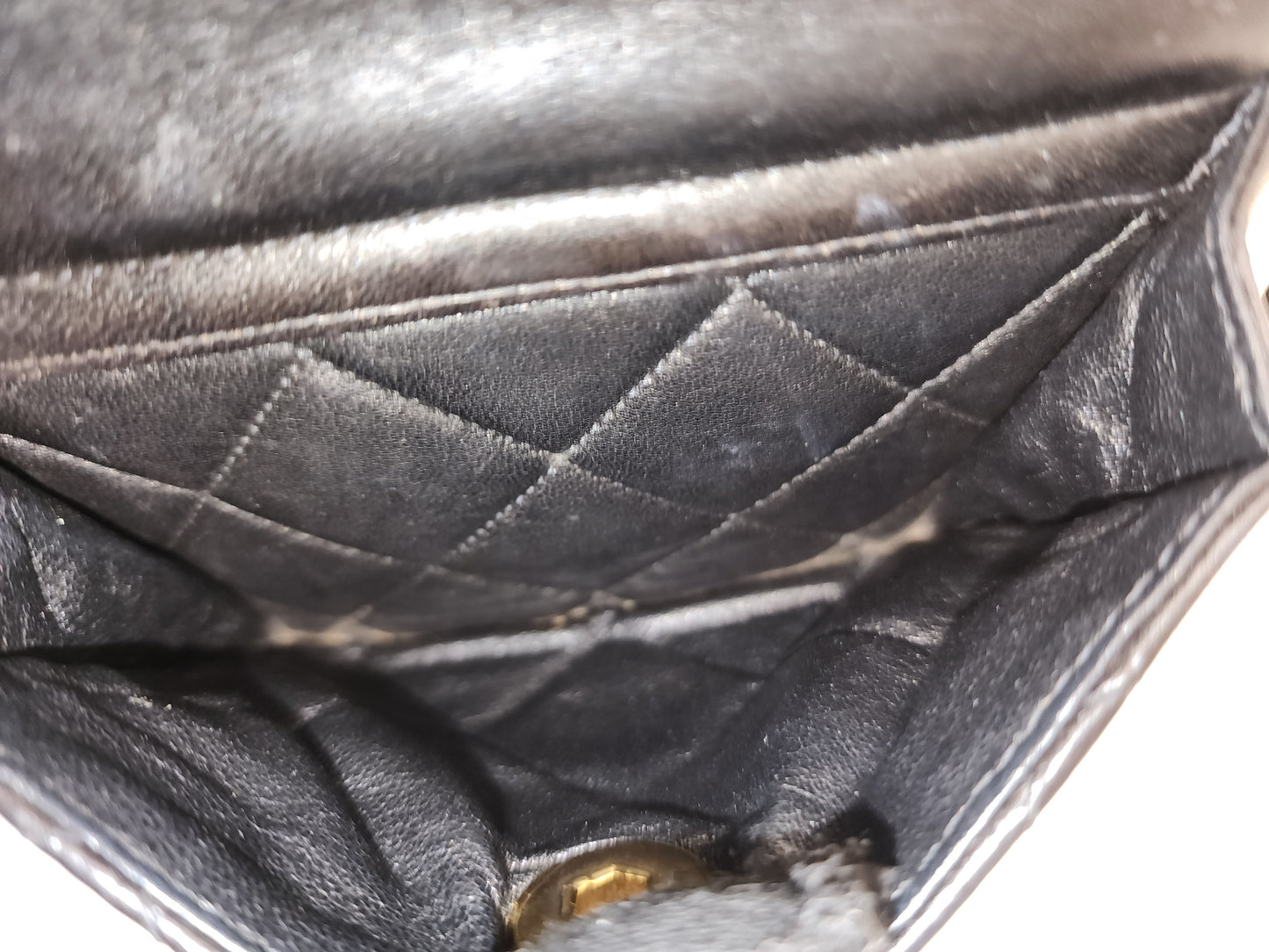 Chanel Vintage Black Lambskin Duma Backpack
