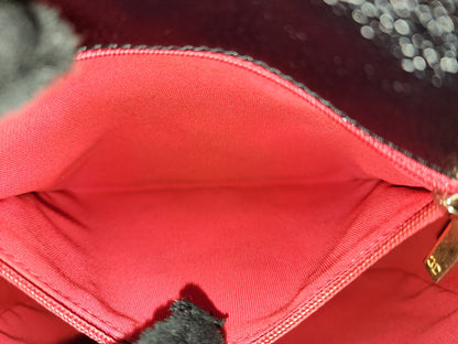 Chanel Black Shiny Caviar Quilted Melody Flap (GHW)
