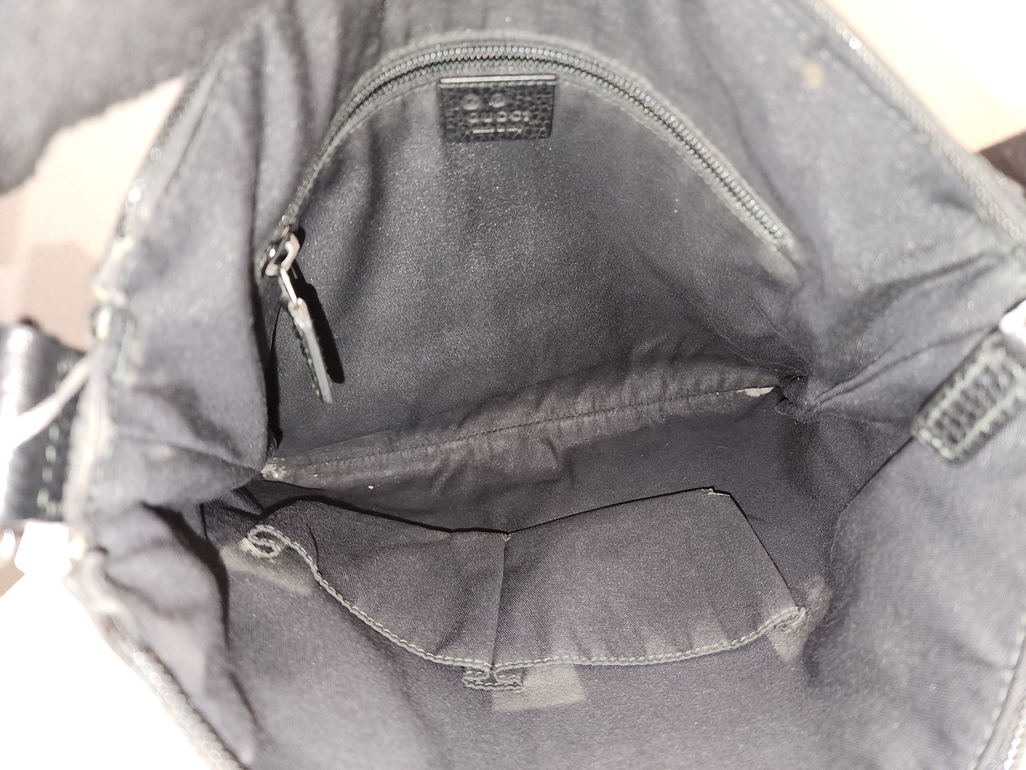 Gucci GG Monogram Nylon Crossbody Bag