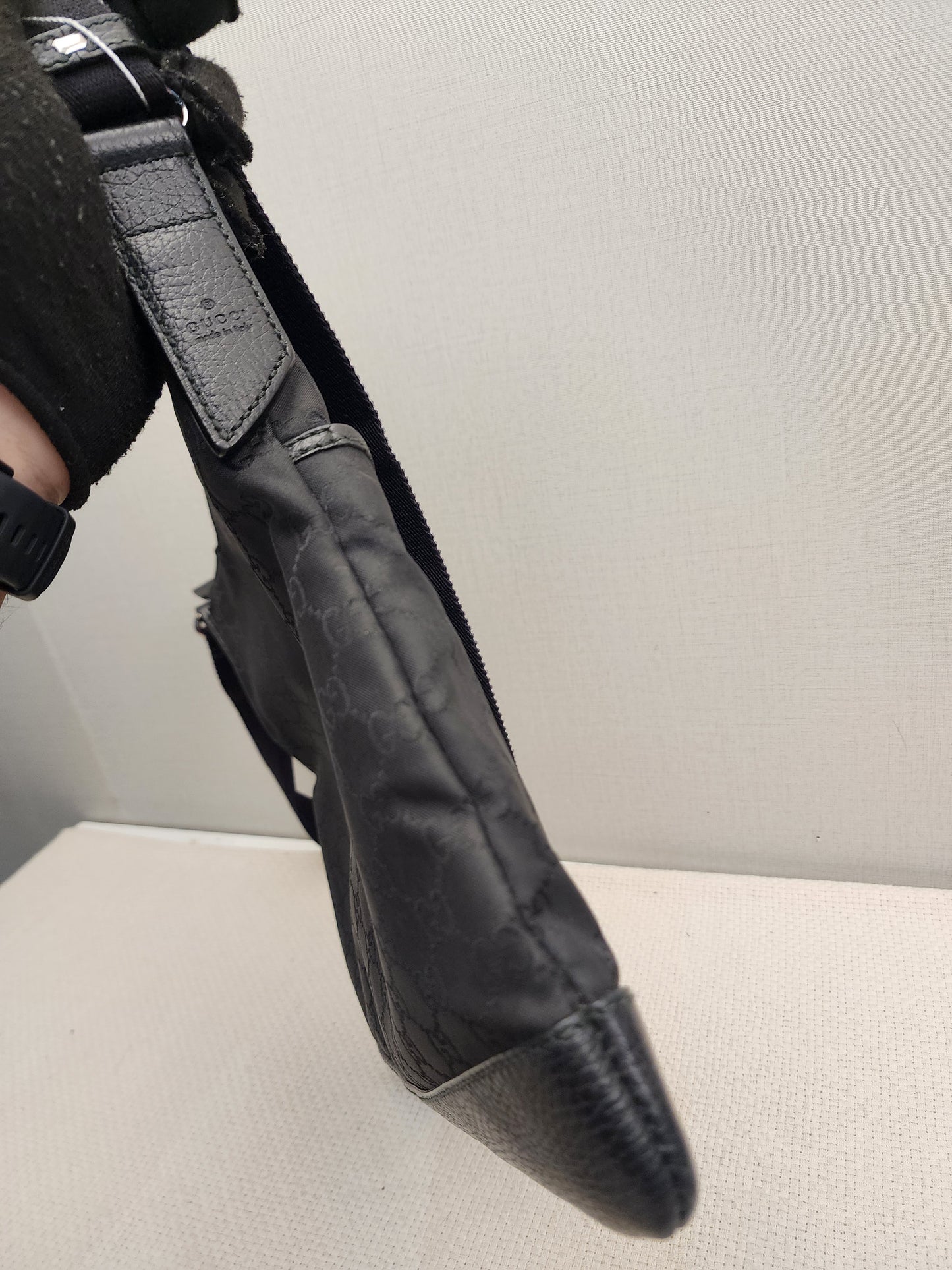 Gucci GG Monogram Nylon Crossbody Bag