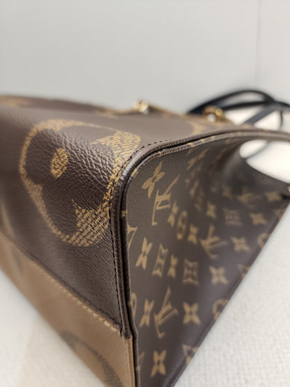 LV Reverse Monogram On The Go MM