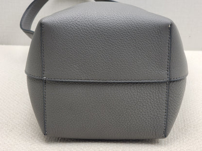 The Row Grey Grained Calfskin Small N/S Park Tote