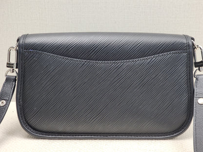 LV Black Epi Buci
