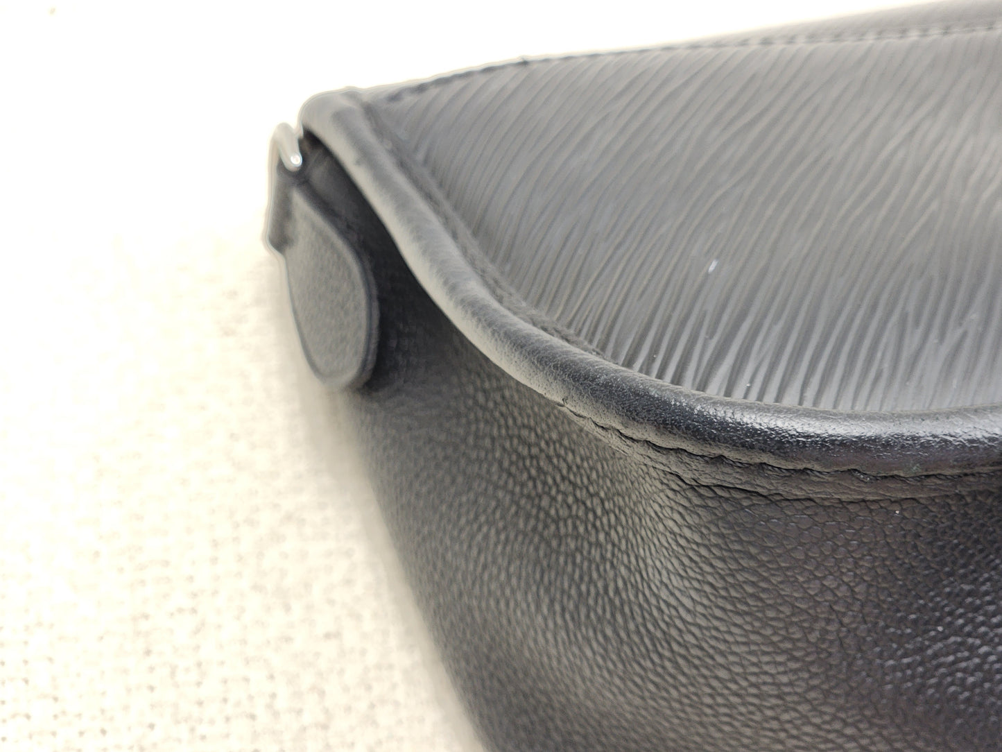 LV Black Epi Buci