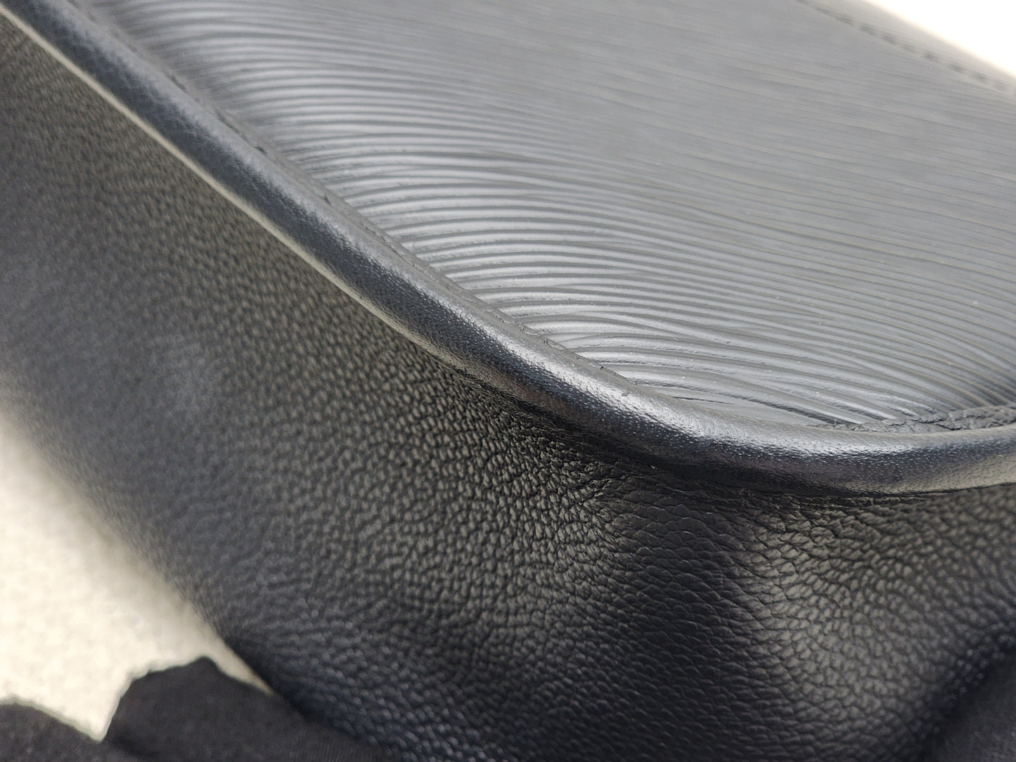 LV Black Epi Buci