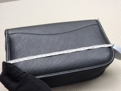 LV Black Epi Buci