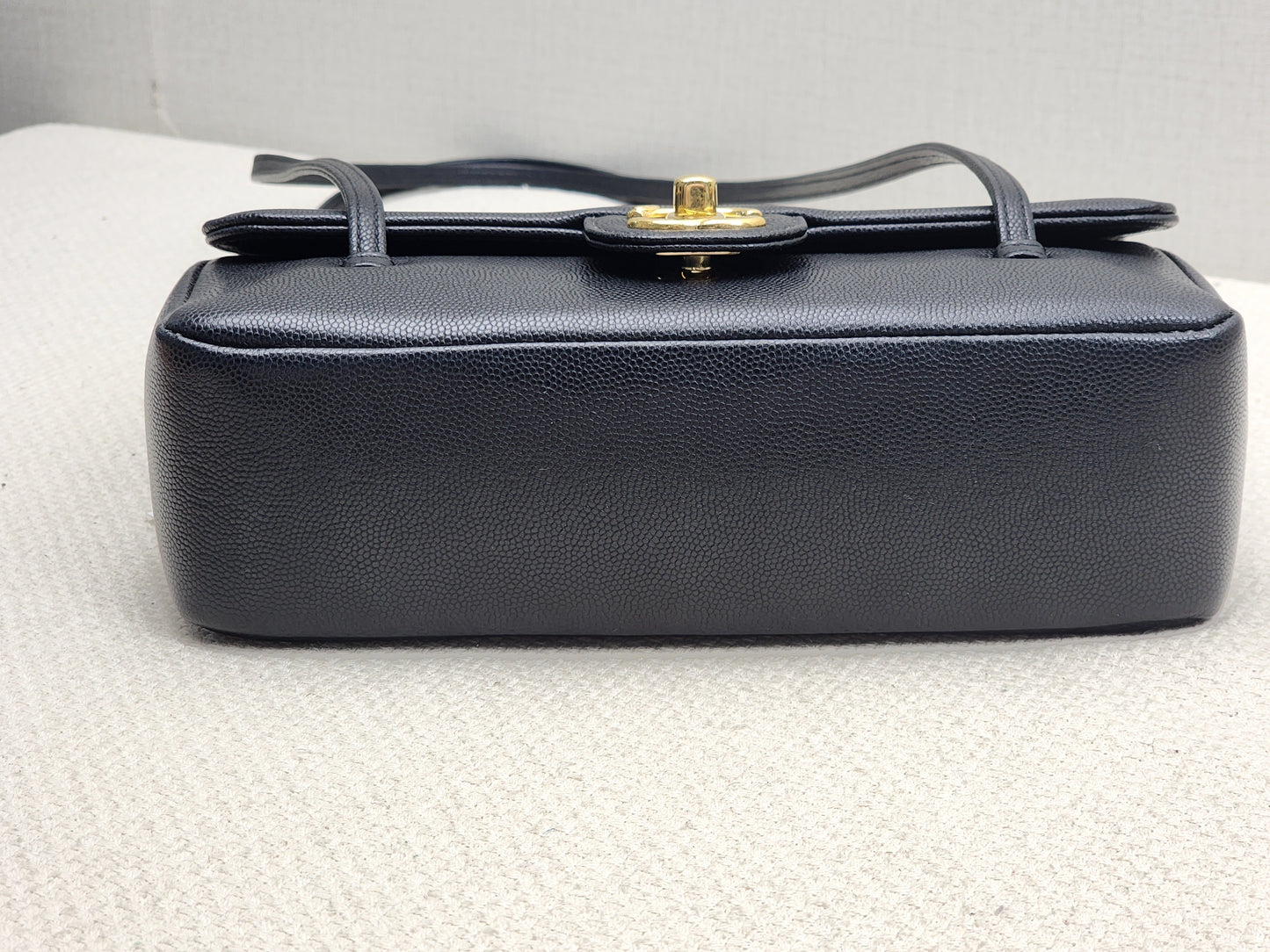 Chanel Black Caviar Small Preppy Coco (GHW)