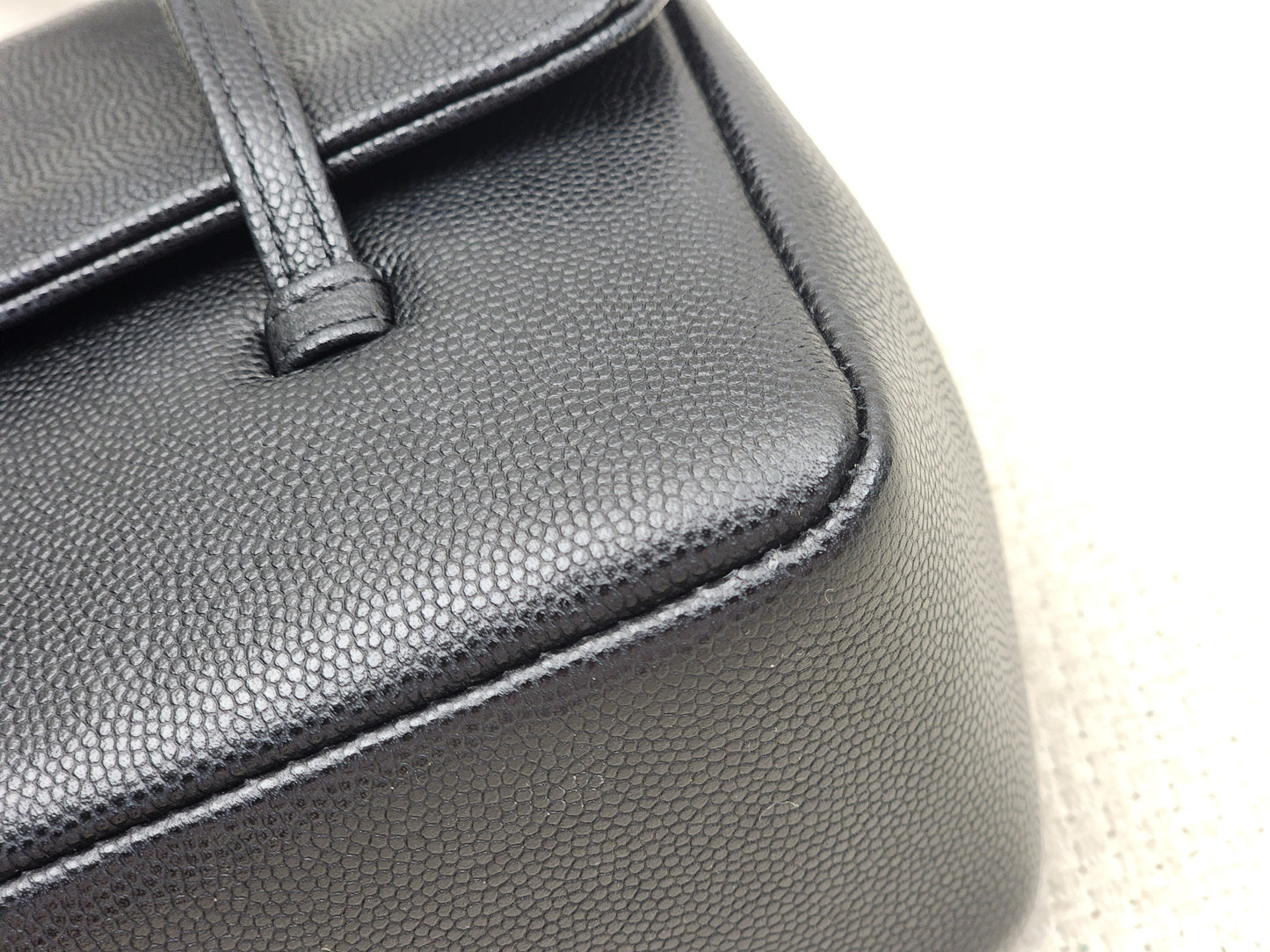 Chanel Black Caviar Small Preppy Coco (GHW)