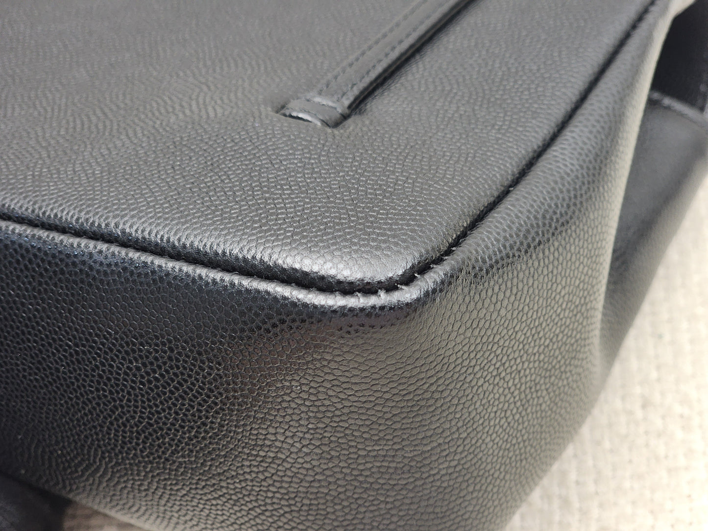 Chanel Black Caviar Small Preppy Coco (GHW)