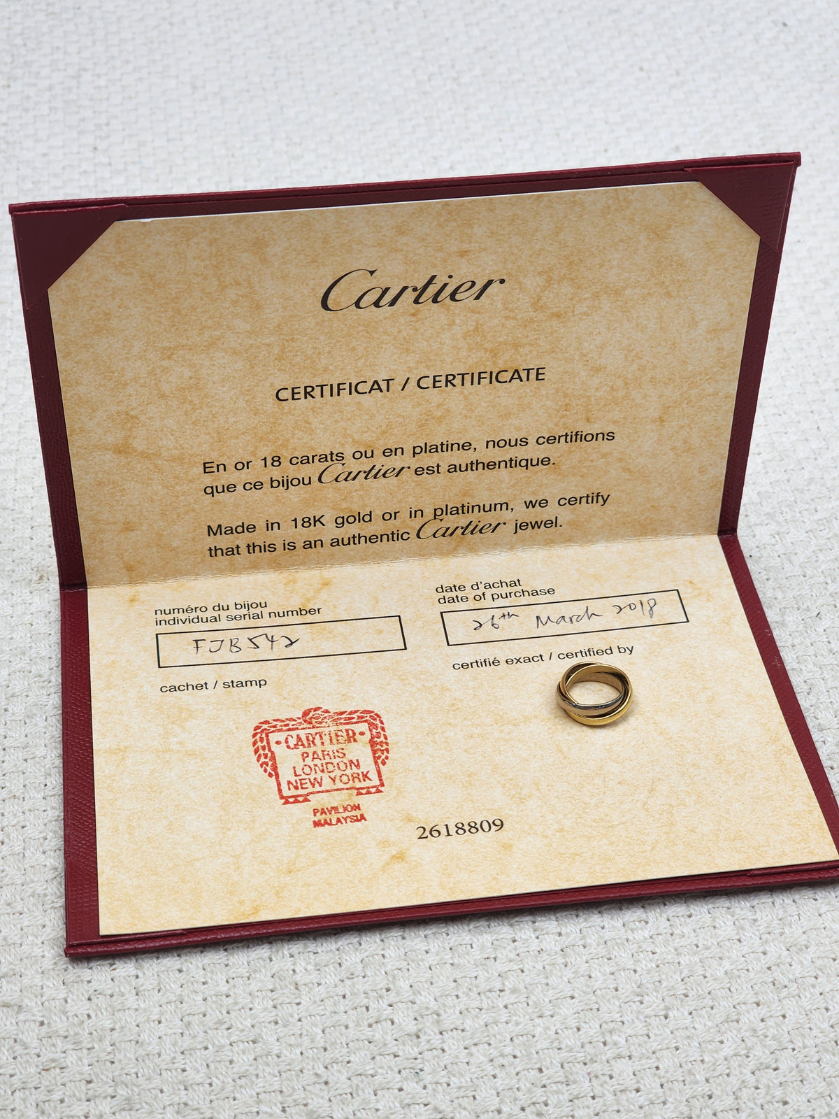 Cartier Trinity Pendant