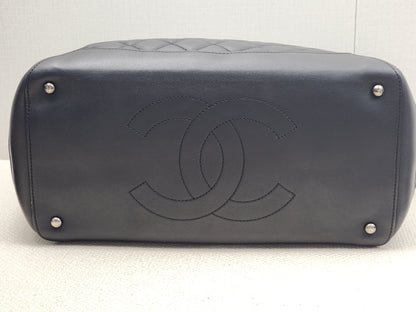 Chanel Black Calfskin Easy Large Shopping Tote (RHW)
