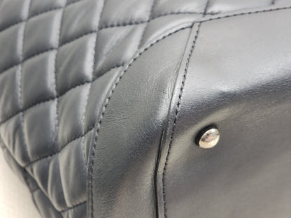 Chanel Black Calfskin Easy Large Shopping Tote (RHW)