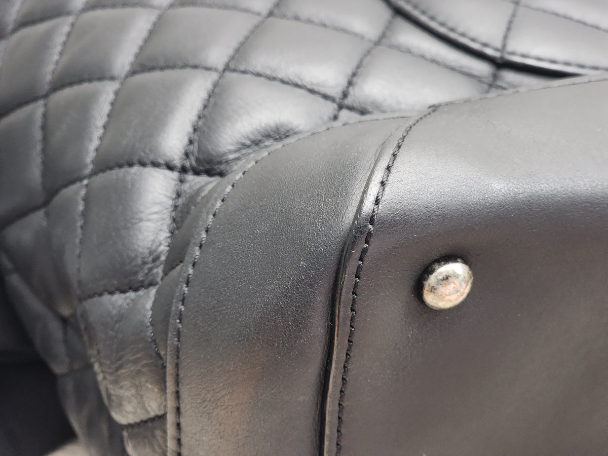 Chanel Black Calfskin Easy Large Shopping Tote (RHW)