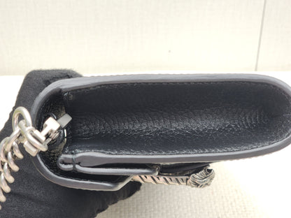 Gucci Black Calfskin Dionysus East West Bag