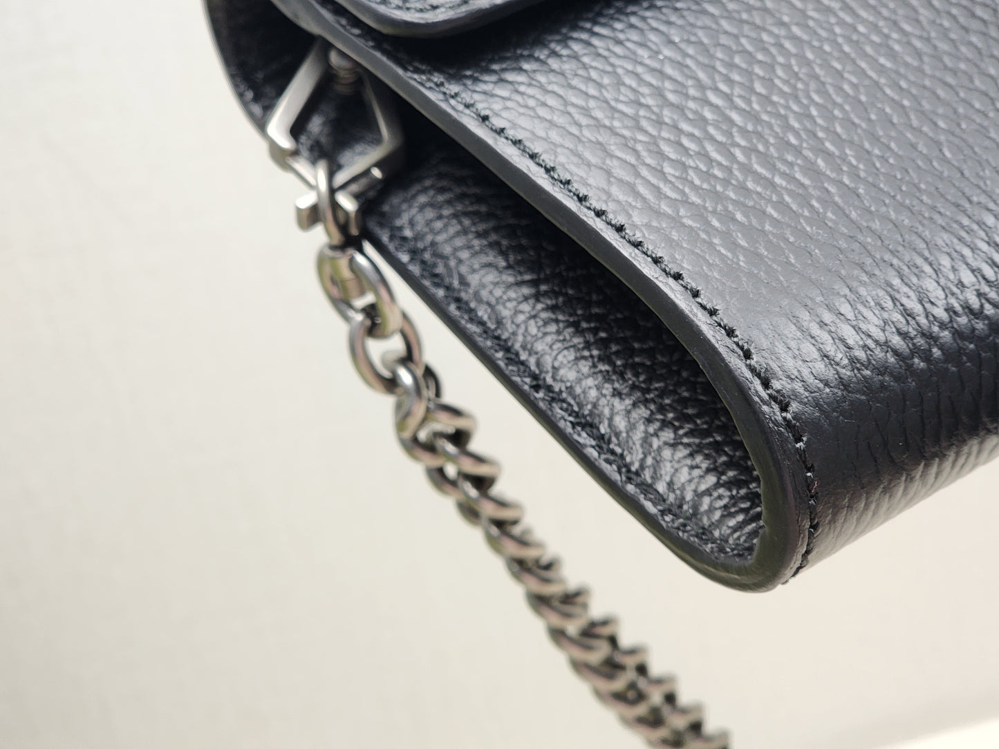 Gucci Black Calfskin Dionysus East West Bag