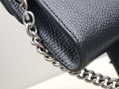 Gucci Black Calfskin Dionysus East West Bag
